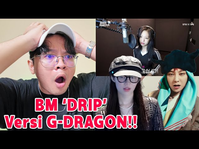 BABYMONSTER - 'DRIP' RECORDING BEHIND REACTION!!