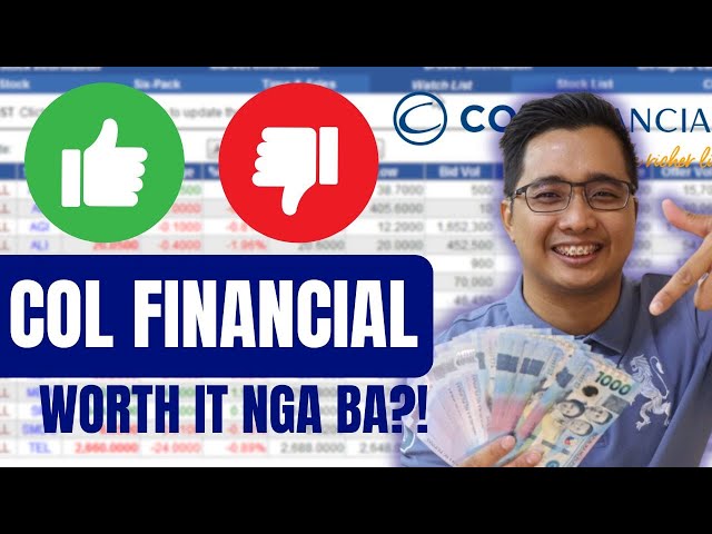 COL Financial WORTH IT NGA BA?! Philippine Stock Market Investing Tutorial + Tips