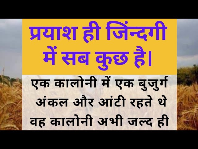 प्रयास ही जिन्दंगी मे सबकुछ है | hania quotes and jokes | hindi quotes | motivational quotes |