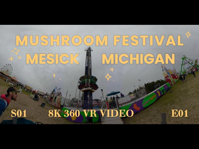 Mesick Mushroom Fest, S01 E01 - 8K 360 VR Video Experience - Michigan In VR