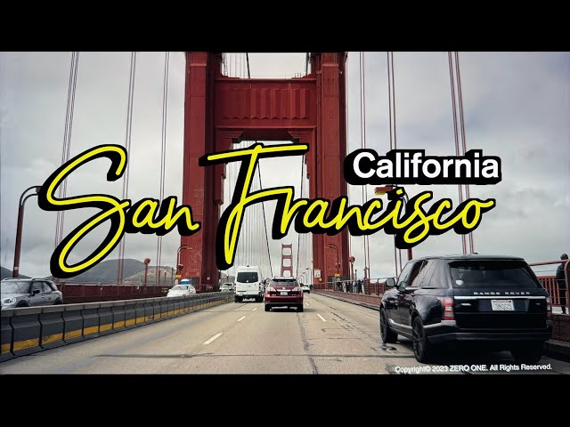 [4K HDR] San Francisco Downtown Driving Tour 🇺🇸 California, USA. Travel Guide