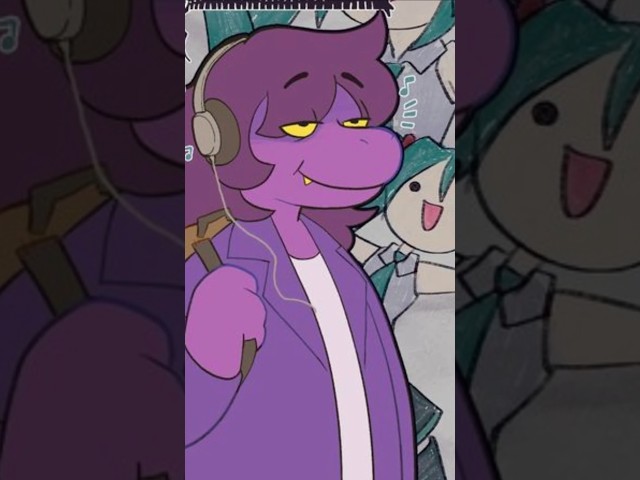 Noelle Catches Suzie Listening to Chunchasku?!?! (Deltarune Comic Dub)