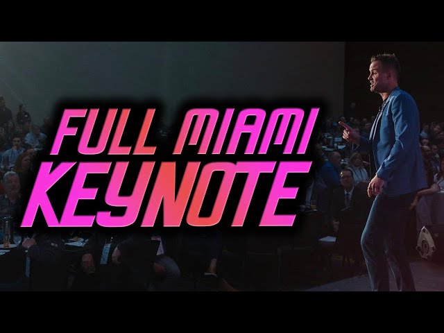 Simplifying Success So YOU Can DOMINATE! // Alan Stein Jr Full Miami Keynote