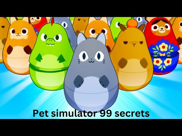 Revealing secrets in Roblox "Pet Simulator 99! ⭐".