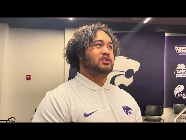 Kansas State DT Damian Ilalio shares thoughts on season opener vs UT Martin