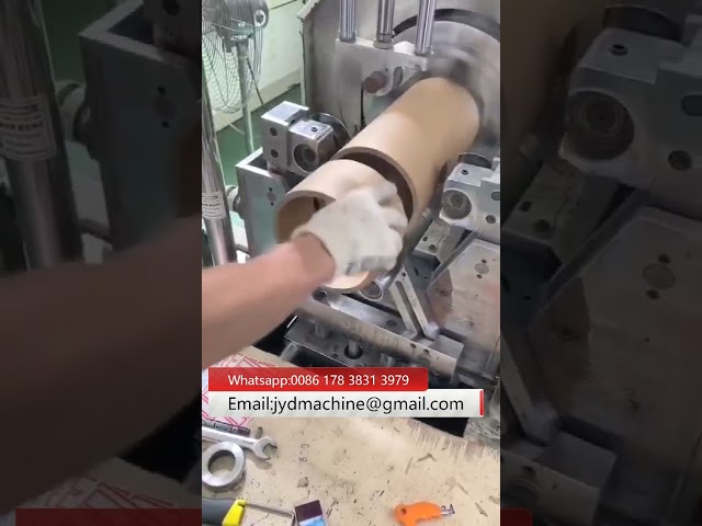 Shaftless Paper Tube Cutting Machine