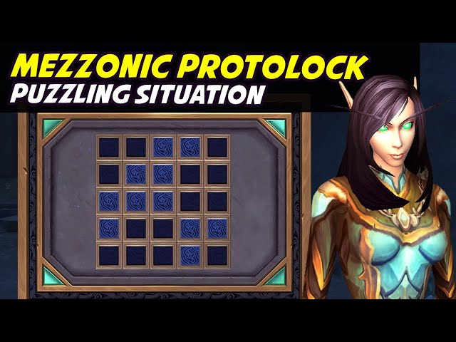 Your First Mezzonic Protolock (+ Mezzonic Cache) - Puzzling Situation World Quest