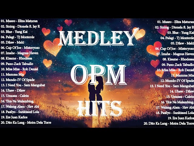 Selected Old Medley (Lyrics) Classic Opm All Time Favorites Love Songs