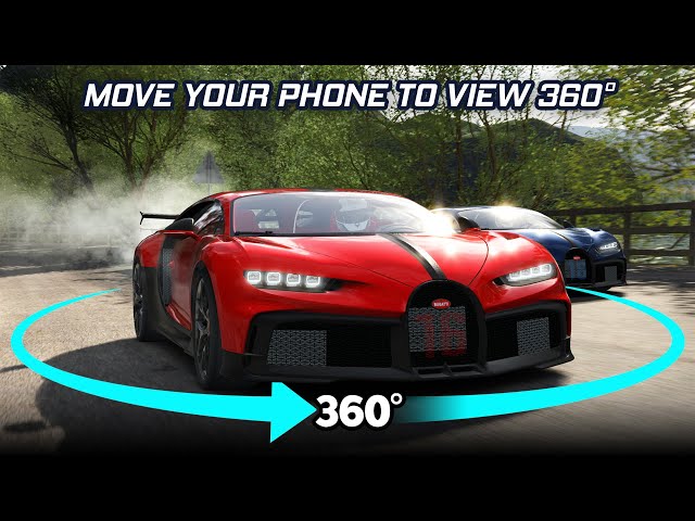 360° Bugatti high speed on Scottland Track VR Experience #360video #vrvideo #googlecardboard