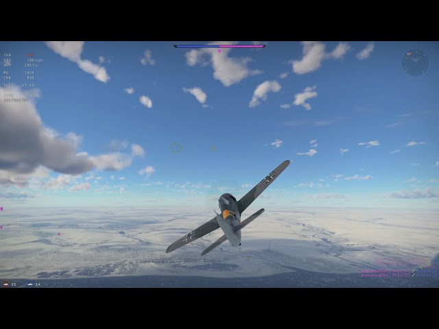 War Thunder b17 kill