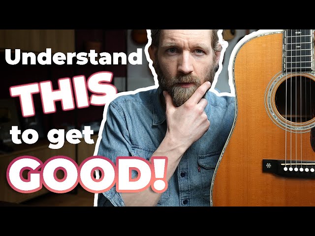 How to get GOOD at ACOUSTIC GUITAR (my philosophy)