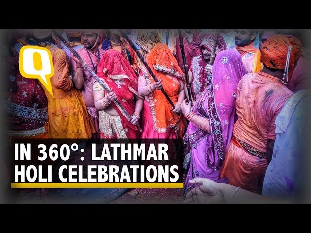 360 Degrees and 360 Tones of Lathmar Holi in Barsana