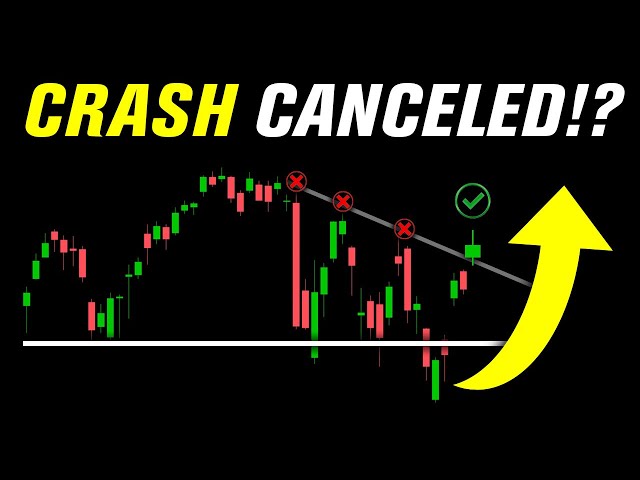 Is the market CRASH canceled?