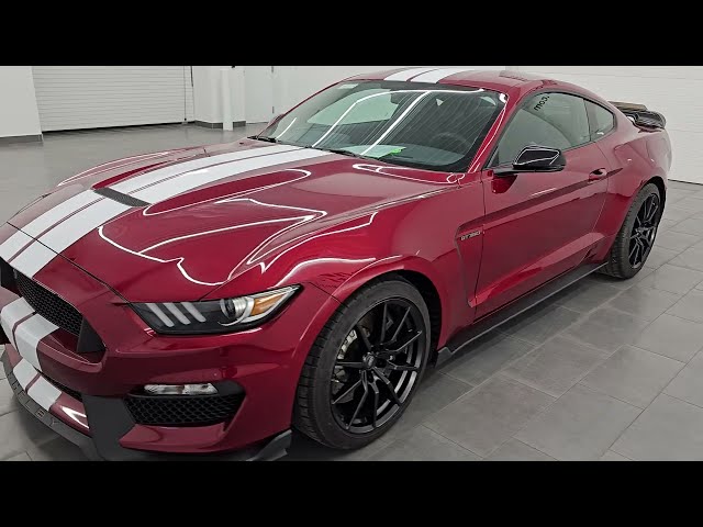 2017 SHELBY GT350 FORD MUSTANG ELECTRONICS PKG RUBY RED TINTCOAT 4K WALKAROUND 14517Z SOLD!