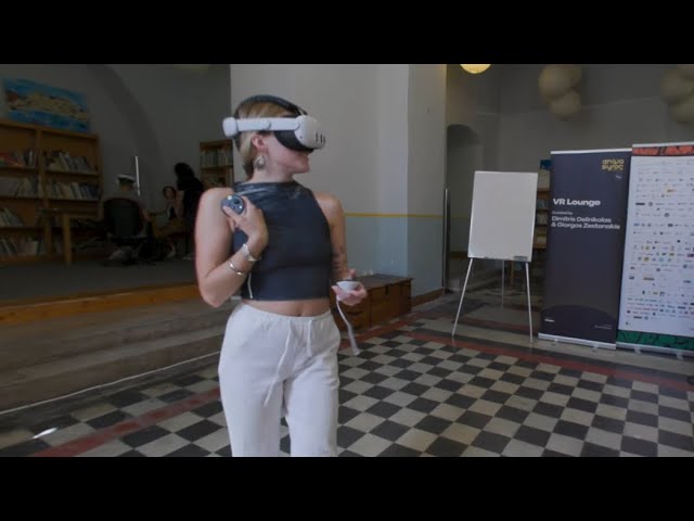 Animasyros VR Lounge 2024 | 180 Stereo VR video