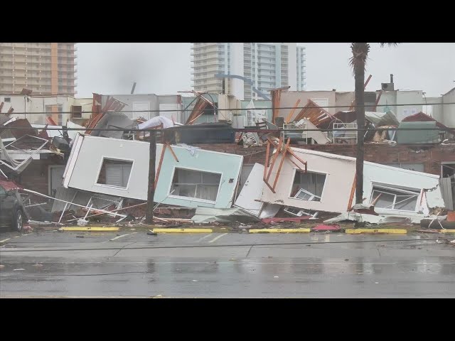 Panama City Beach Storm Damage Aftermath