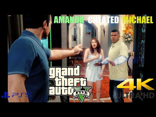 GTA 5 - Mission #6 - Marriage Counseling || 4K 60FPS Ultra Realistic Gameplay on PS5 🎮||