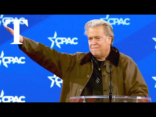 Steve Bannon's 'Nazi' salute prompts France's Bardella to cancel CPAC