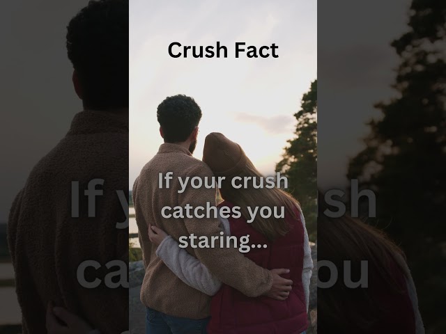 If your crush catches you staring #CrushFacts #LovePsychology #FactsAboutCrush t #CrushSecrets