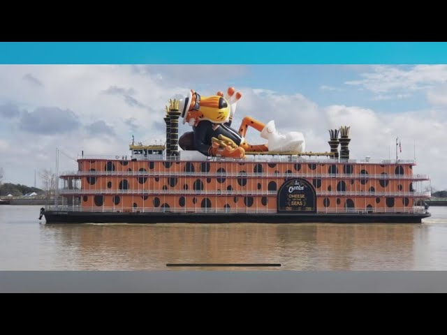 Chester Cheetah Cheese of the Seas making waves in NOLA