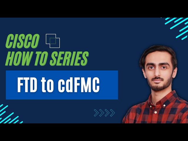 How to migrate FTD from On-Prem FMC to Cloud-delivered FMC