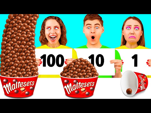 100 Layers of Food Challenge | Delicious Recipes by MeMeMe Challenge