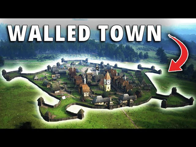 How to CORRECTLY build a walled village in Manor Lords?