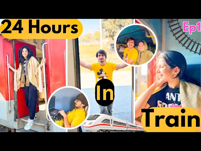 24 Hours In Train 😱Finally Pahoch Gaye Punjab Main 😍VLog #200 @Mr_pavra_Vlogs