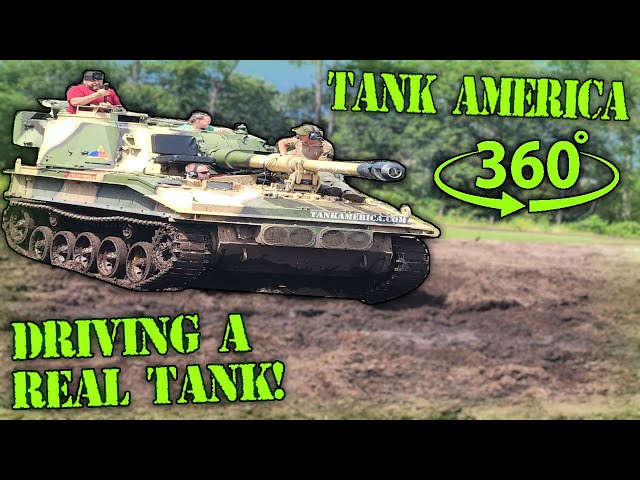 Driving A Real Tank With Full 360! | Tank America Florida |