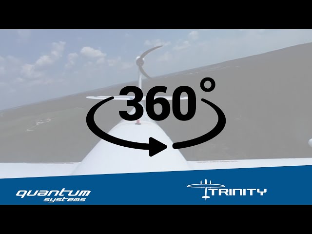 360° Flight with the Quantum-Systems Trinity  - Interforst 2018