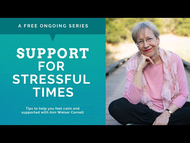 Support for Stressful Times July 27 2021