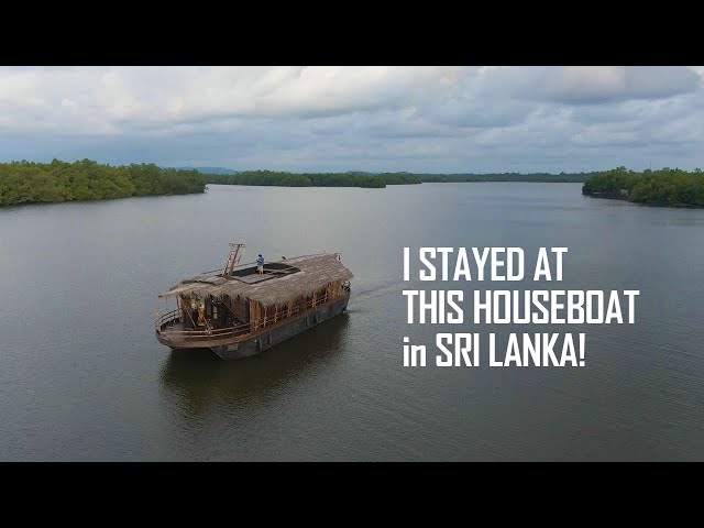 I Stayed at this Houseboat in Sri Lanka!