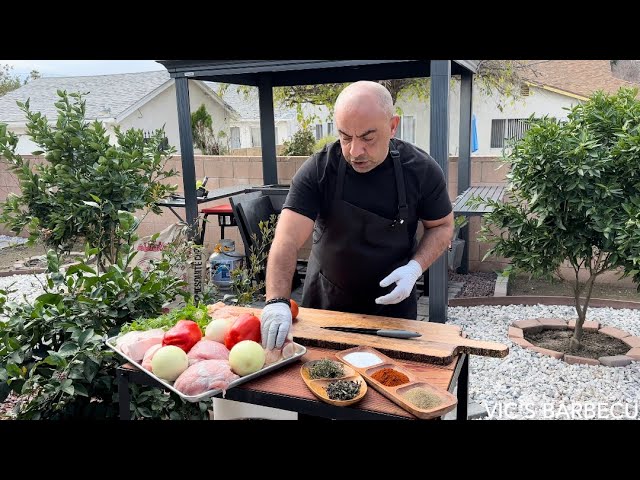 How to do chicken kebabs. Magic chicken breast kebab rolling in bread ( lavash)