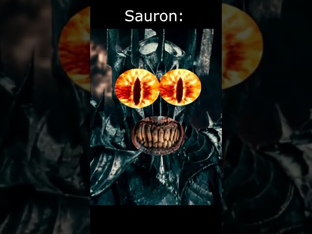 Saurons final form #Sauron #RingOfPower #LordOfTheRings #Meme #InternetMeme #funnyai