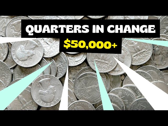 14 Rare Quarters Worth Big Money! Search Your Change Today! #CoinCollecting #RareFinds