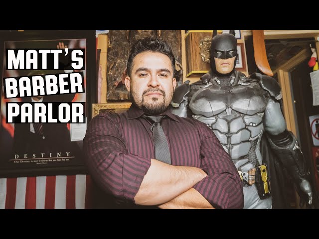 🇺🇸 The Ultimate Man Cave Barber Shop Tour | Matt's Barber Parlor Phoenix Arizona