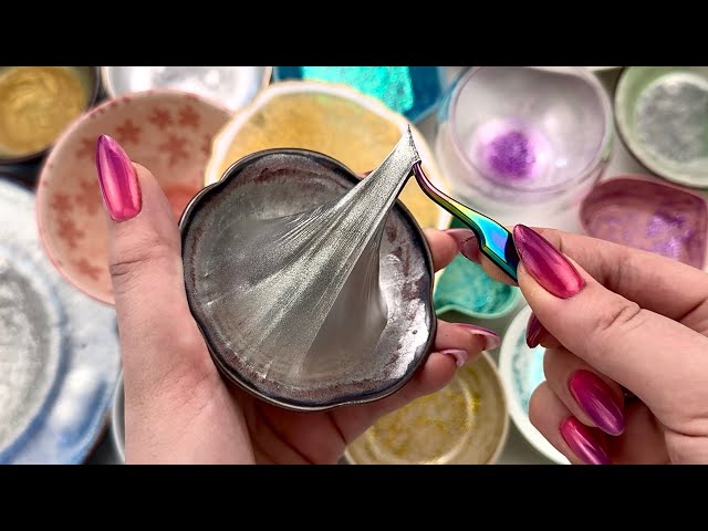 ASMR Peeling off the film | glue peeling |Relaxing sounds satisfying video #13