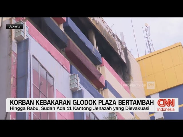 Korban Kebakaran Glodok Plaza Bertambah