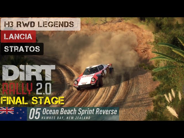 FINAL STAGE - DiRT Rally 2.0 - NEW ZEALAND - H3 RWD LEGENDS - S1 R05 @codemasters