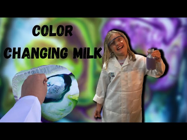 Science Segment: Color Changing Milk Experiment