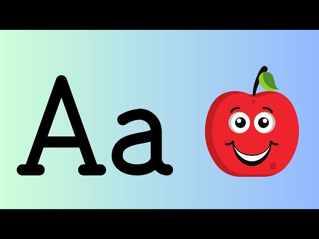 ABC Phonic Song | A is for Apple | Nursery Rhymes for Kids