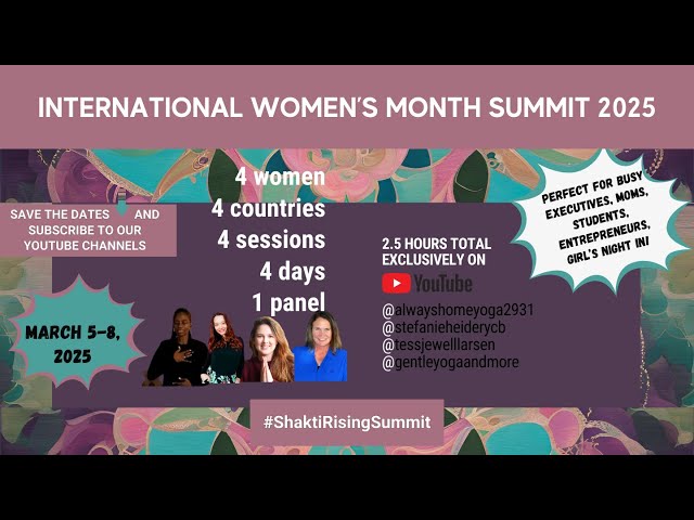 Shakti Rising: A Free Women’s Empowerment Summit for International Women’s Day