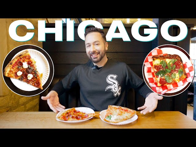 Ultimate Chicago Pizza Tour - BEST New York Style Slices