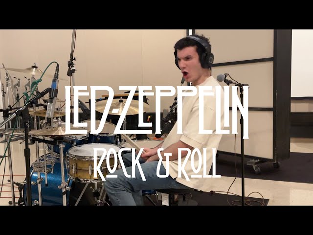 Rock and Roll By Led Zeppelin | Drum Cover By Franco