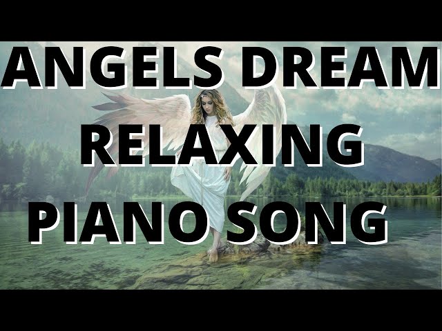 ANGELS DREAM Piano Music 3HR Loop For RELAXATION and SLEEP Aakash Gandhi BLACK SCREEN