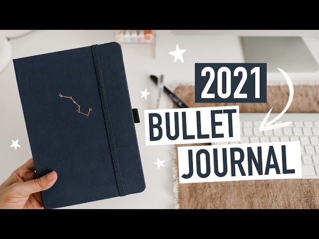 2021 BULLET JOURNAL SETUP | starting a new bullet journal