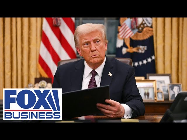 President Trump finds letter from Biden while signing more executive orders