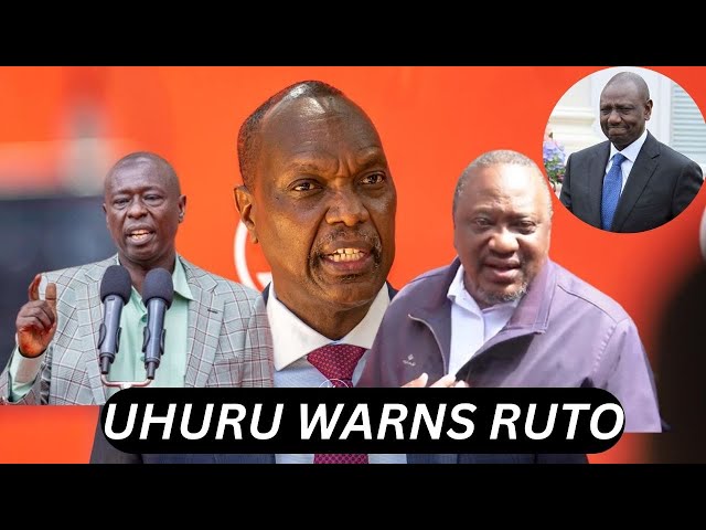 Resign now if you are tired of kenyans! Uhuru Kenyatta shocking speech as he warsn Ruto & Gachagua