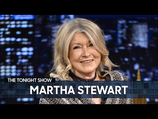 Martha Stewart's Parole Officer Wouldn't Let Her Host Saturday Night Live | The Tonight Show