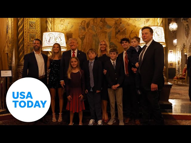 Kai Trump, Trump's granddaughter, vlogs Mar-a-Lago election party | USA TODAY